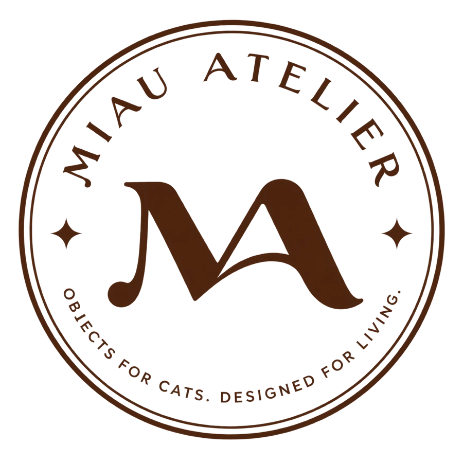 Miau Atelier circular badge